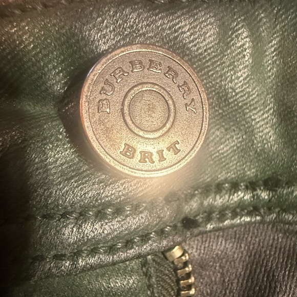 Burberry Green Westbourne Jeans Coated 29 - Picture 6 of 12